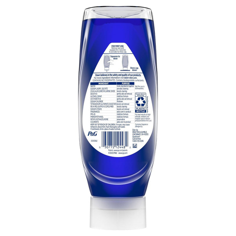 Dawn Wild Jasmine Platinum Ez Squeeze Dishwashing Liquid - 18 fl oz