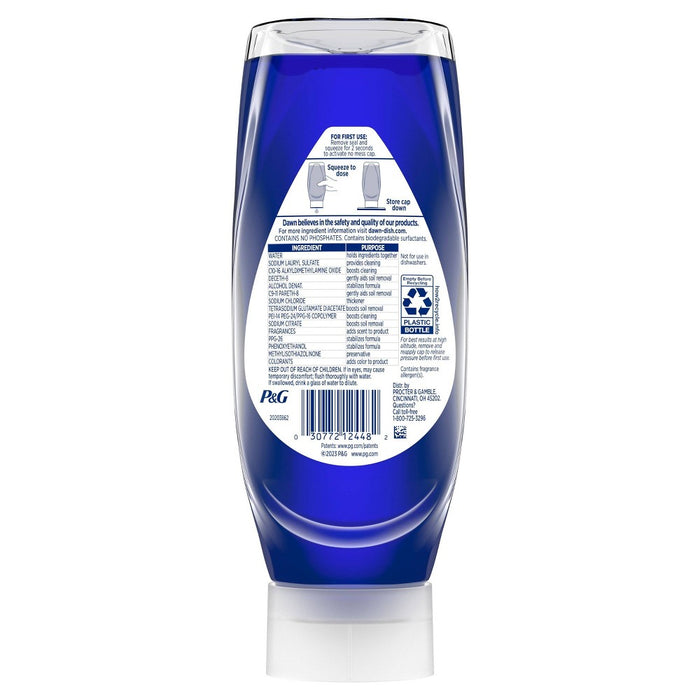 Dawn Wild Jasmine Platinum Ez Squeeze Dishwashing Liquid - 18 fl oz