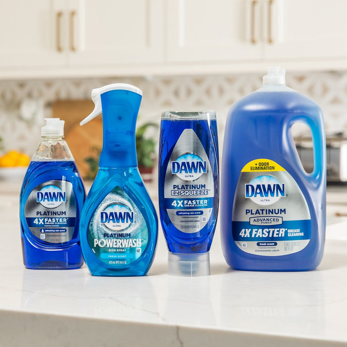 Dawn Wild Jasmine Platinum Ez Squeeze Dishwashing Liquid - 18 fl oz