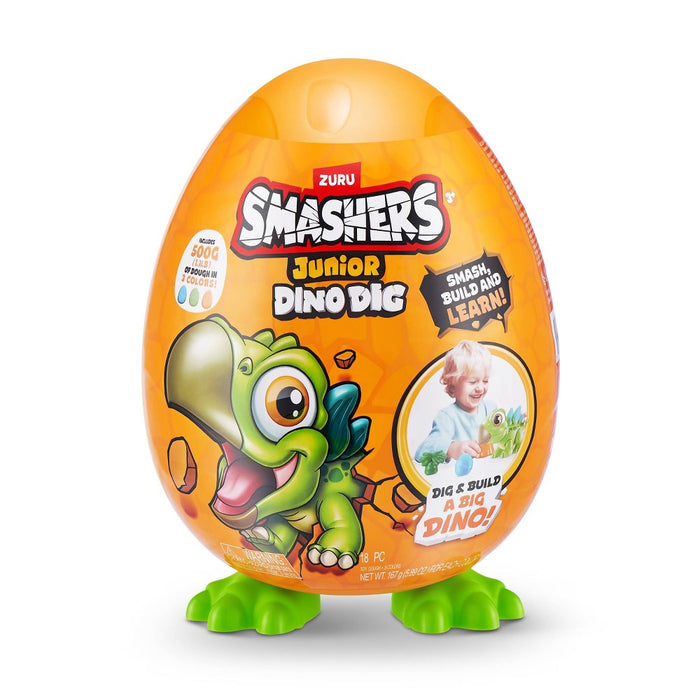 Smashers Stegosaurus Baby Junior Dino Dig Small Figure
