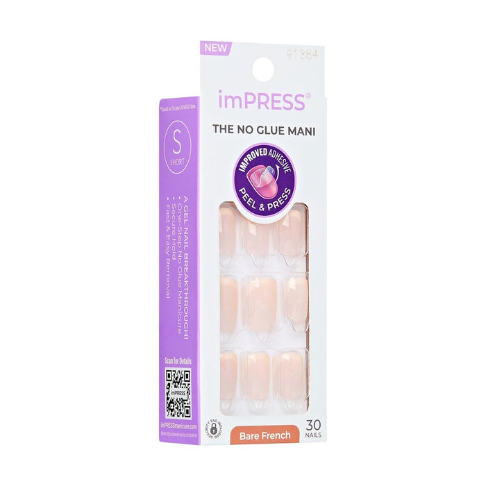imPRESS Press-On Manicure Fake Nails - Heroic - 33ct