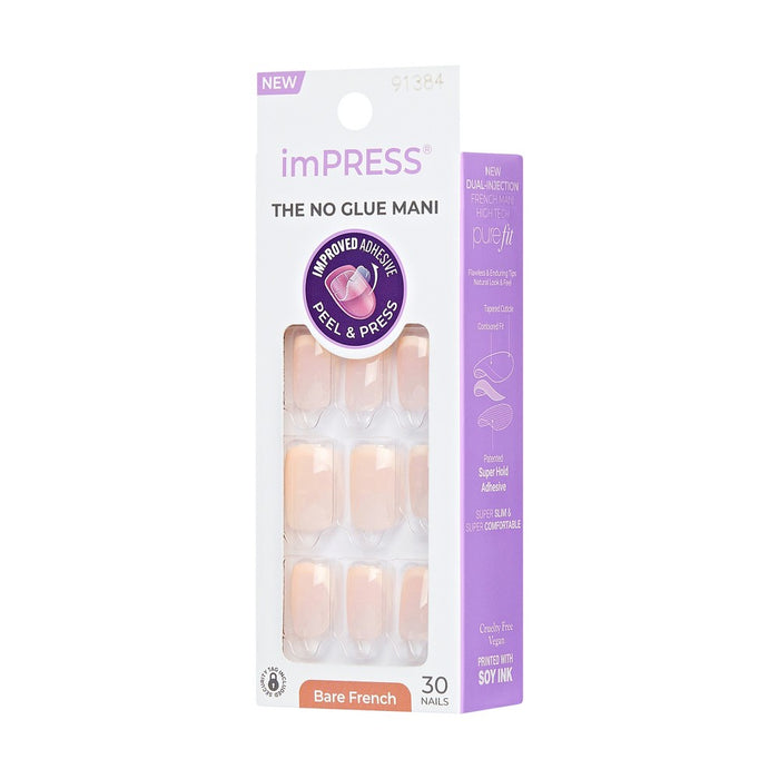 imPRESS Press-On Manicure Fake Nails - Heroic - 33ct