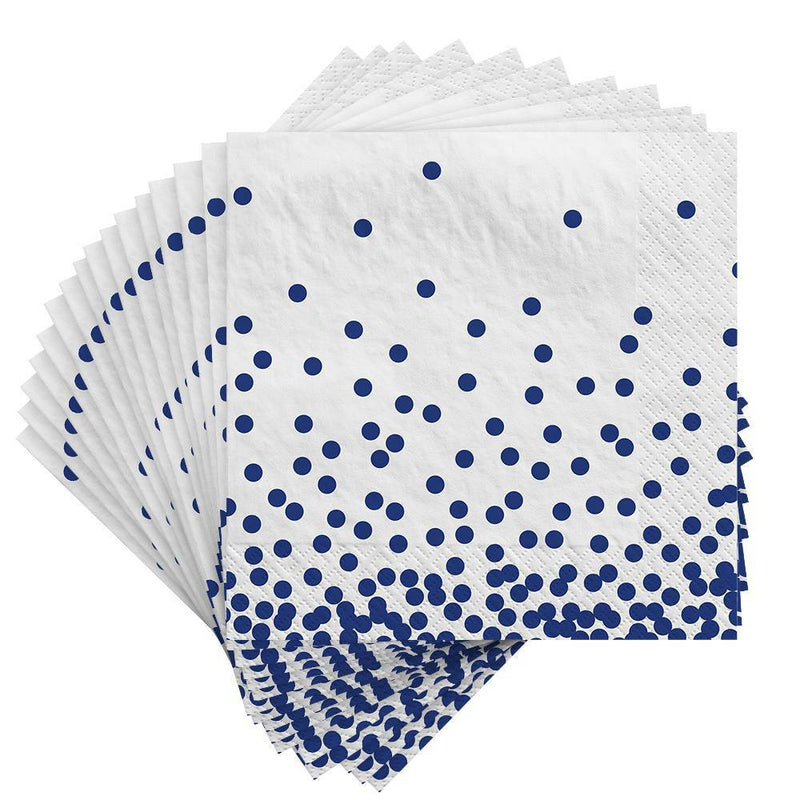 30ct Sprinkled Confetti Napkin - Spritz