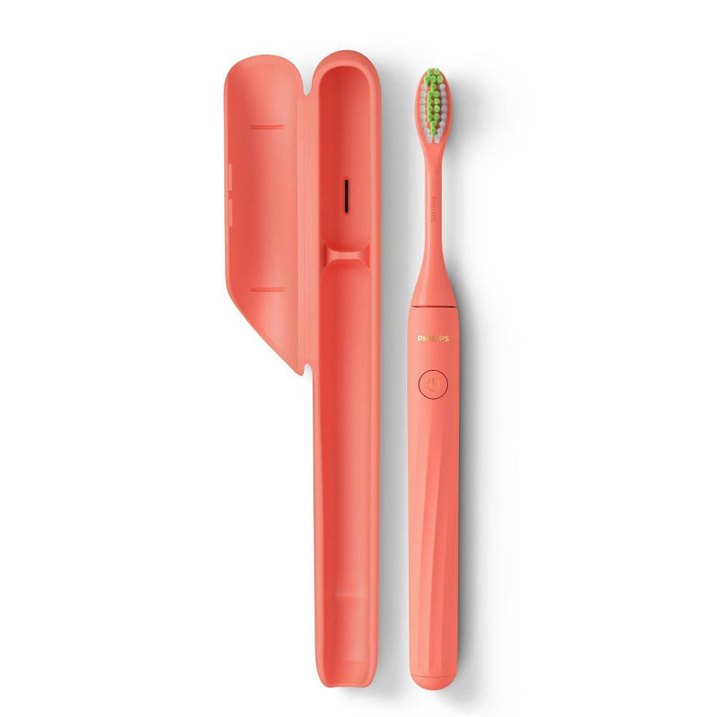 Philips One by Sonicare Battery Toothbrush - HY1100/01 - Coral