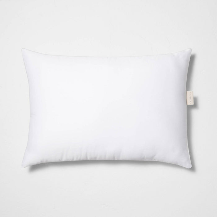 Standard/Queen Customizable Down Alternative Bed Pillow Insert White - Casaluna