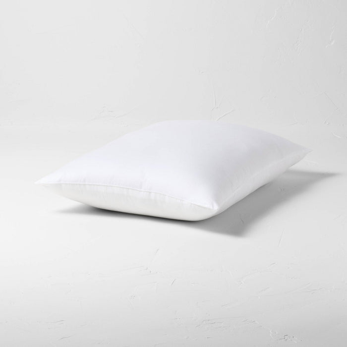 Standard/Queen Customizable Down Alternative Bed Pillow Insert White - Casaluna