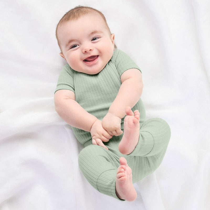 Carter's Just One You Baby 3pk Bodysuit - Green/White 3M