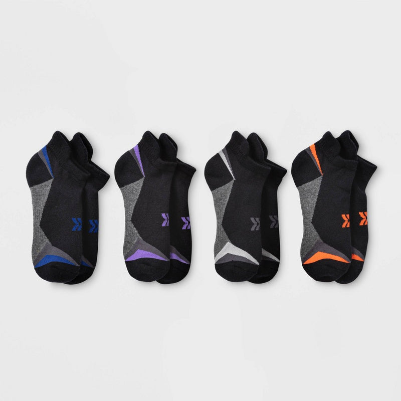 Women's Active Sole Cushioned 4pk No Show Athletic Socks 4-10