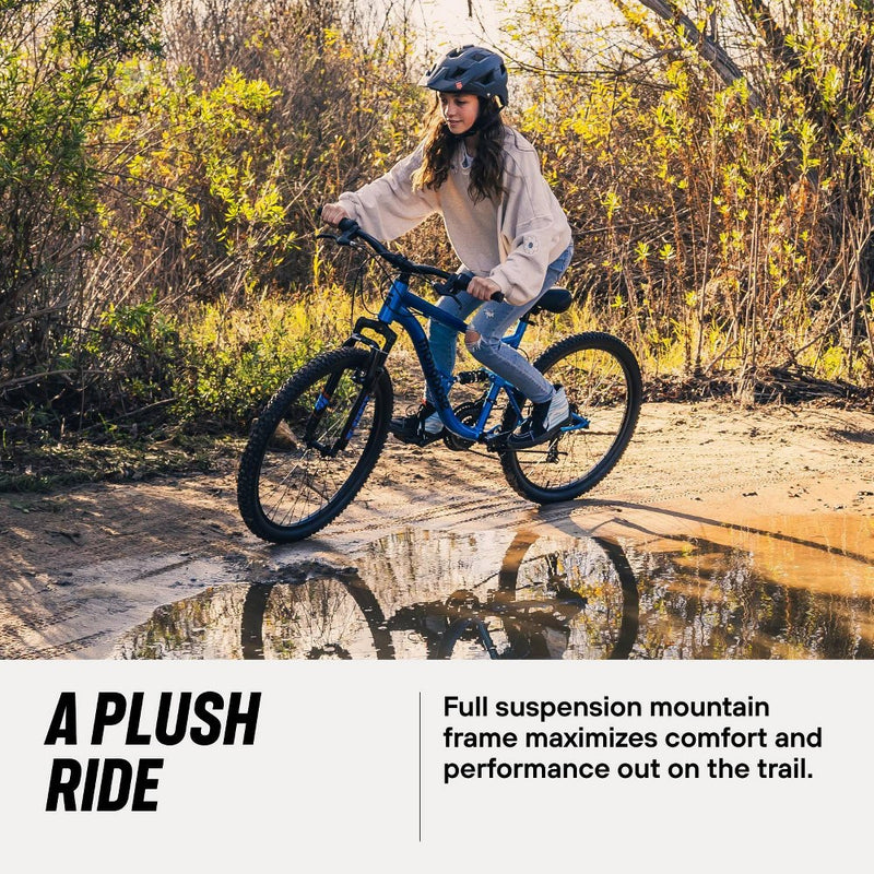 Mongoose Limestone 26" Men's Mountain Bike - Blue (LOCAL PICKUP ONLY)
