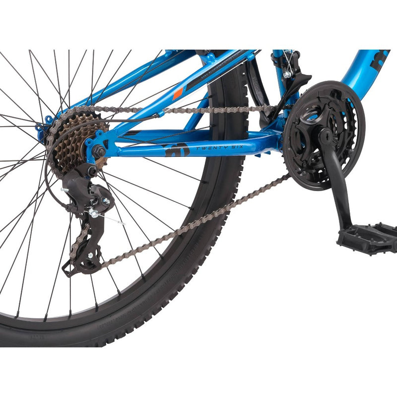 Mongoose Limestone 26" Men's Mountain Bike - Blue (LOCAL PICKUP ONLY)