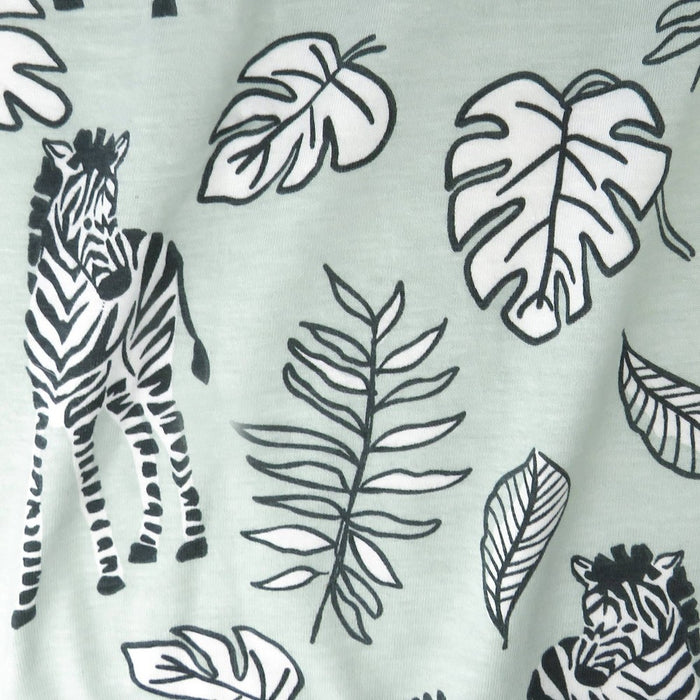 Honest Baby Organic Cotton Fitted Crib Sheet - Baby Zebra