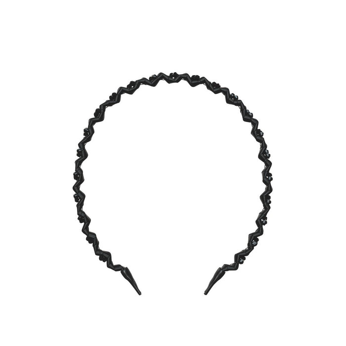 invisibobble HAIRHALO Hair Elastics - Black Sparkle - 1ct