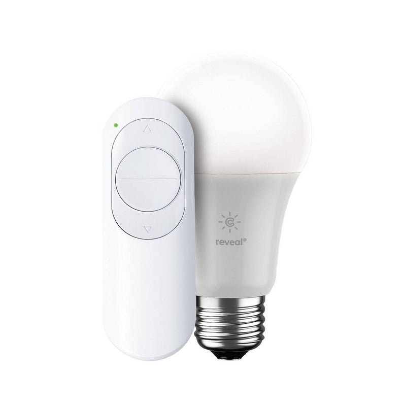 GE CYNC Reveal Smart Light Bulb with Smart Dimmer Remote Bundle