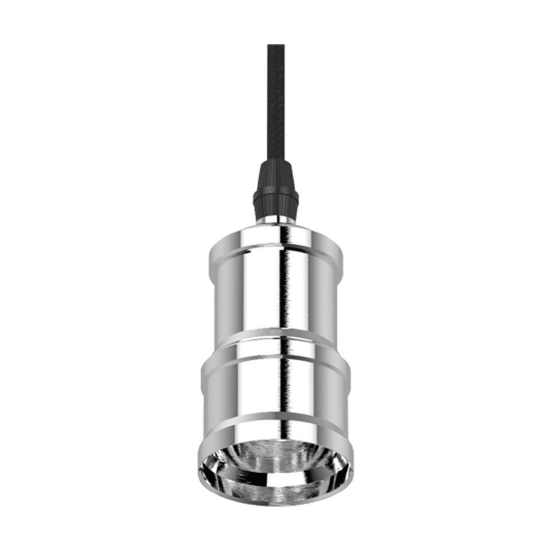 GE Vintage Style Pendant Fixture Satin Nickel