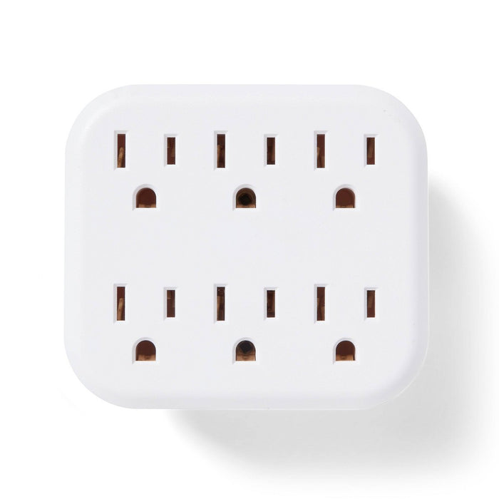 6 Outlet Wall Tap White - Dealworthy