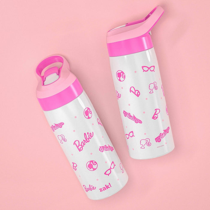 Zak Designs 19 fl oz Stainless Steel Vacuum Insulated Riverside Barbie