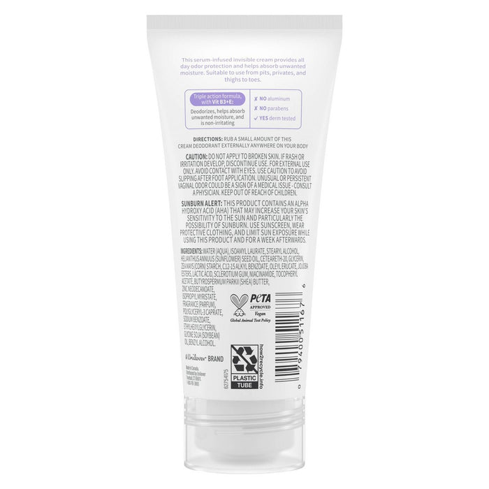 Dove Beauty Coconut & Vanilla Whole Body Deodorant Cream - 2.5 fl oz