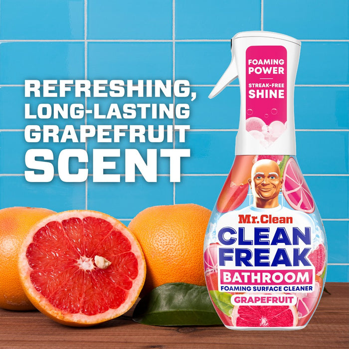 Mr. Clean Clean Freak Grapefruit Bathroom Foaming Surface Cleaner - 16 fl oz