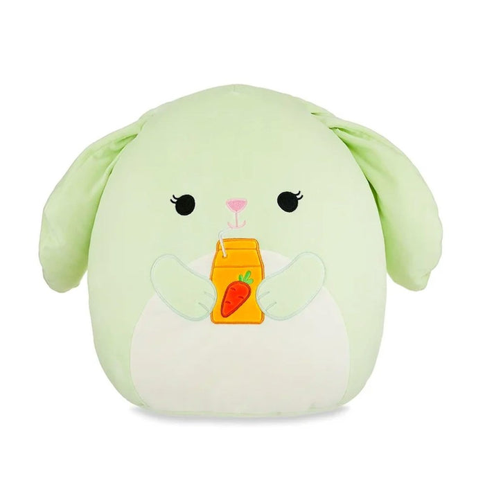 Squishmallows 8" Hara - Green Bunny with Carrot Juice Plush Toy