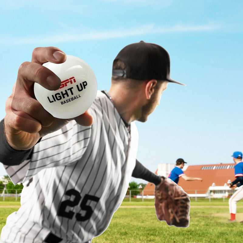 2 PACK!!!! ESPN Light Up Baseball