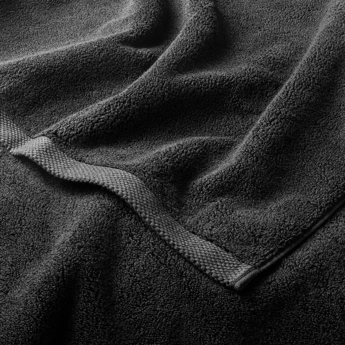 Organic Bath Towel Black - Casaluna