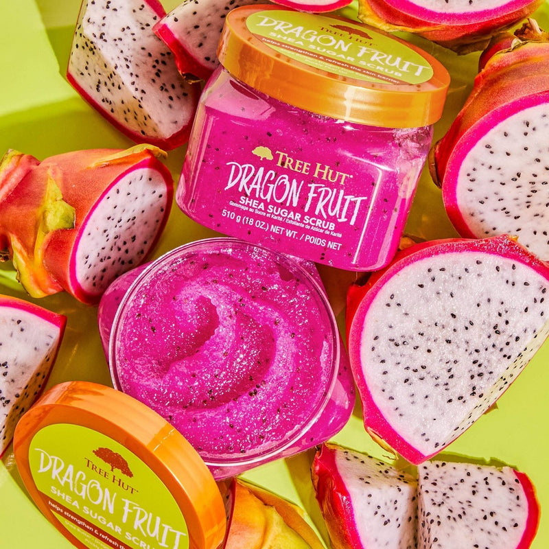 Tree Hut Dragon Fruit Shea Sugar Body Scrub - 18oz