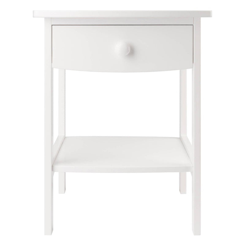 Claire Accent Table White - Winsome (LOCAL PICKUP ONLY)