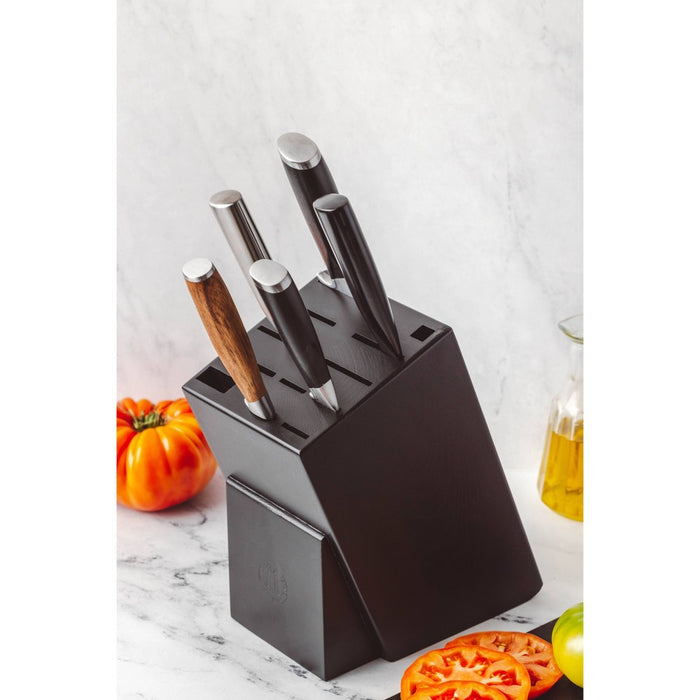 Schmidt Brothers 12 Slot Hometown Universal Knife Block - Black