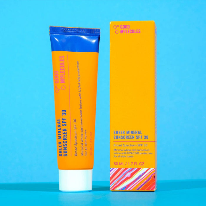 Good Molecules Sheer Mineral Face Sunscreen - SPF 30 - 1.7 fl oz