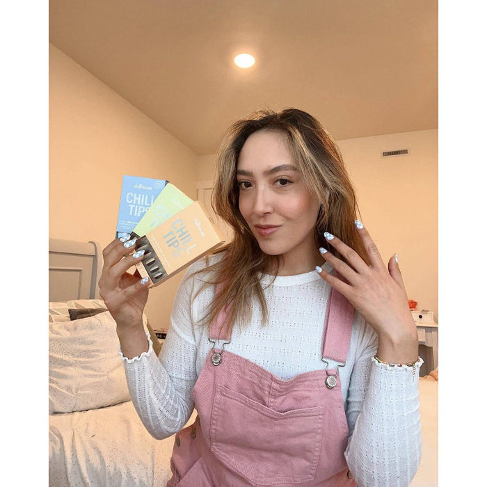 Chillhouse Chill Tips Nail Art Press Ons - Checked Out
