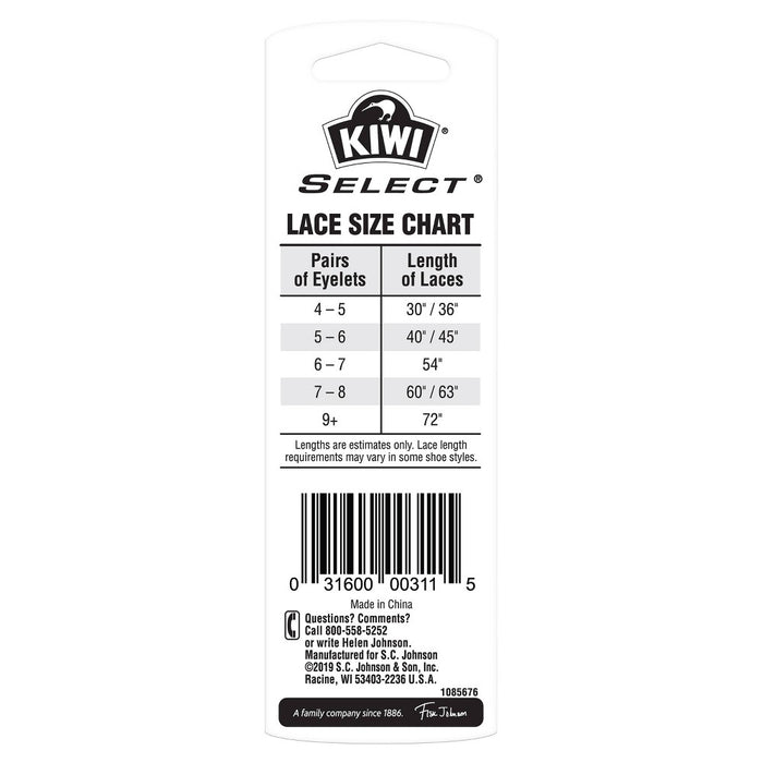 KIWI Select Style Flat Laces Glow in the dark - 45in