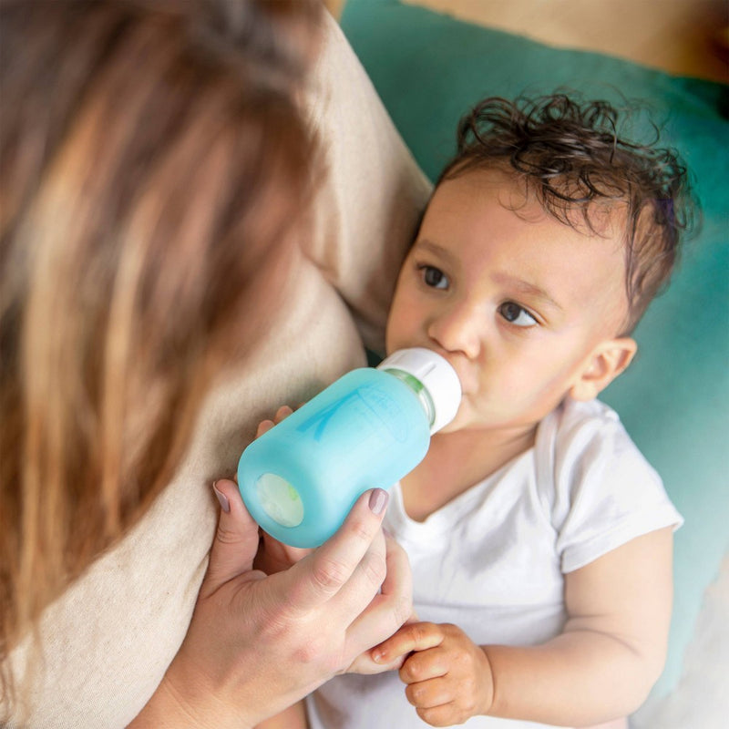 Dr. Brown's 4oz Anti-Colic Options+ Narrow Glass Baby Bottle with Level 1 Slow Flow Nipple - 0m+