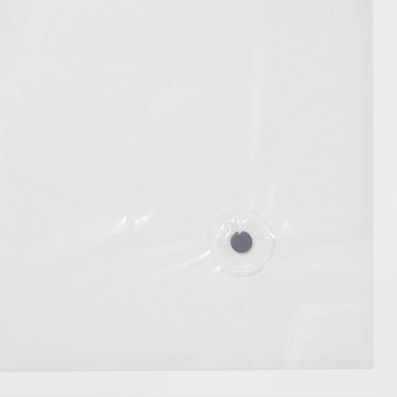 70"x71" Lightweight Color Shower Liner Clear - Room Essentials