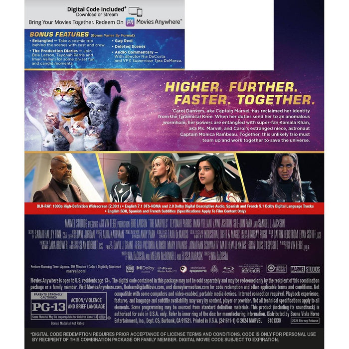 The Marvels (Blu-ray) *ADD 3 TO YOUR CART & 1 IS FREE!*