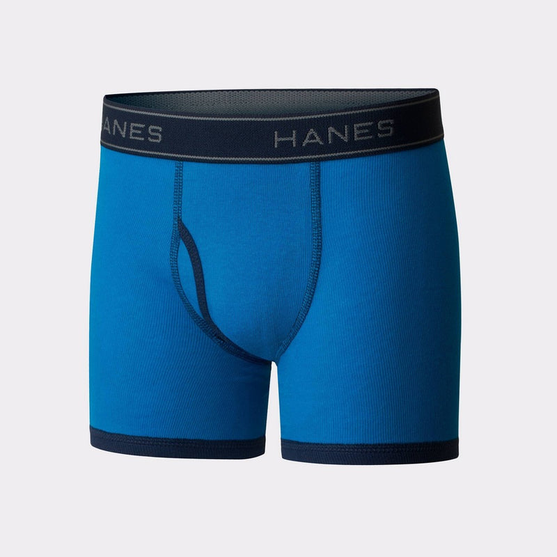 Hanes Boys' 7pk Boxer Briefs - Colors May Vary L