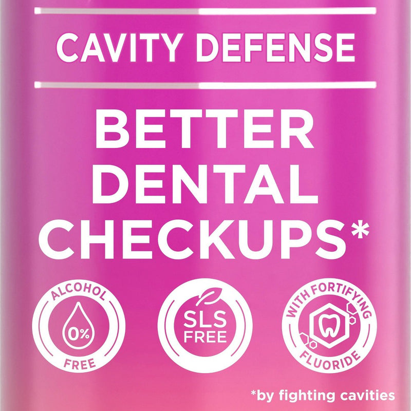 Crest Deep Cleanse Cavity Defense Mouthwash Clean Mint - 475mL