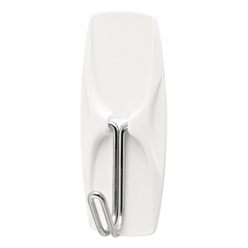Command Medium Sized Wire Toggle Decorative Hook White