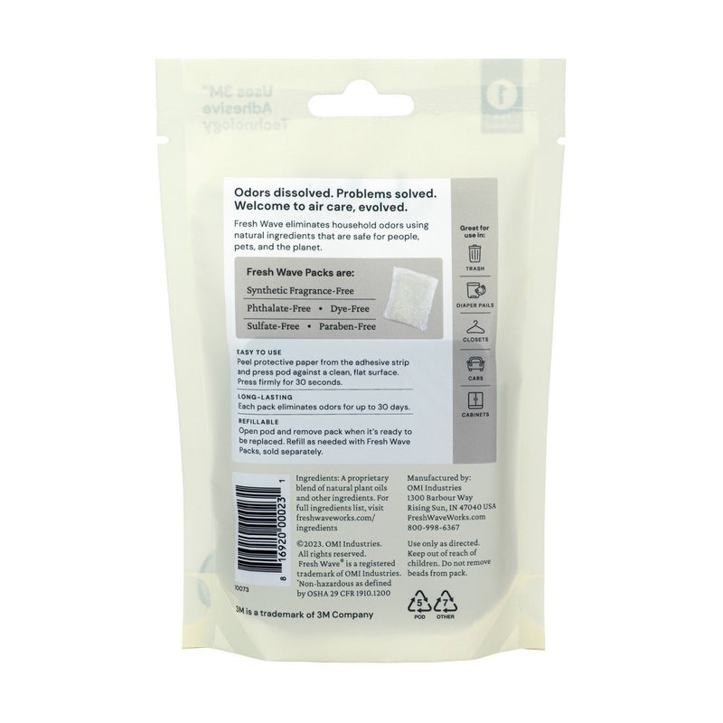 Fresh Wave Odor Removing Pack and Reusable Pod - Original Scent