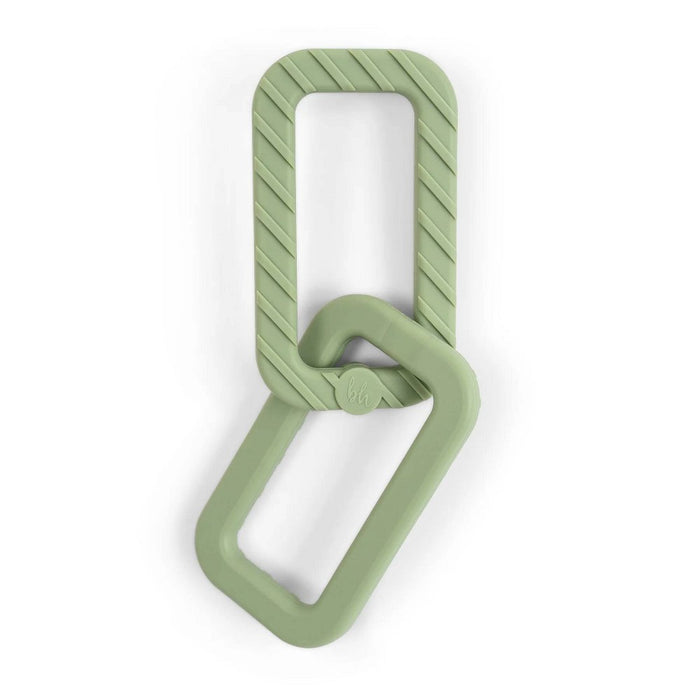 BooginHead Silicone Link Teether - Sage