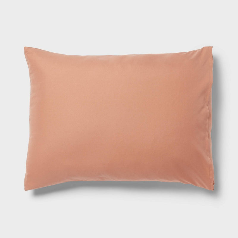 7pc Queen Reversible Printed Microfiber Comforter and Sheet Set Copper - Room Essentials