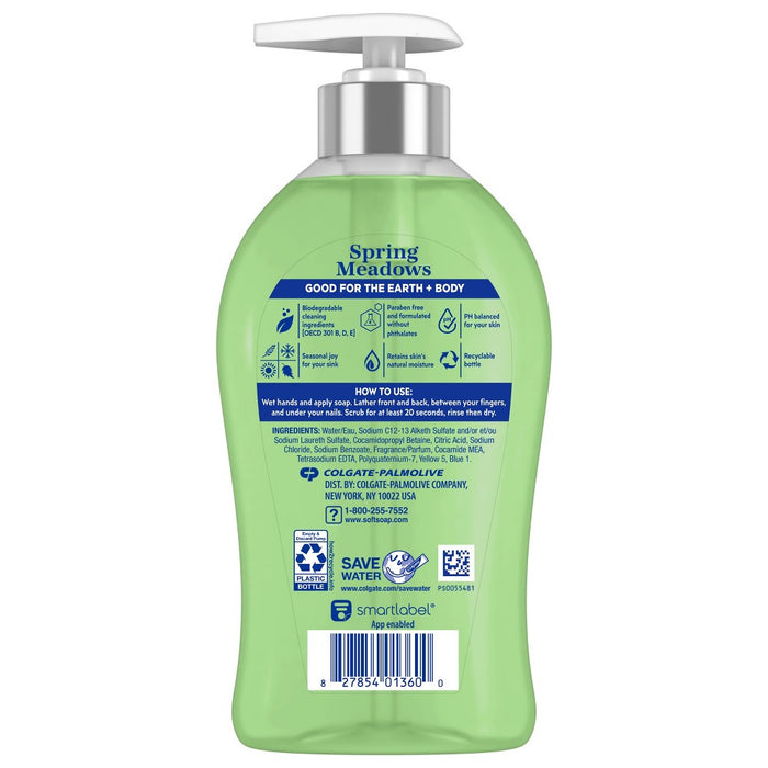 Softsoap Liquid Hand Soap Pump - Spring Meadows - 11.25 fl oz