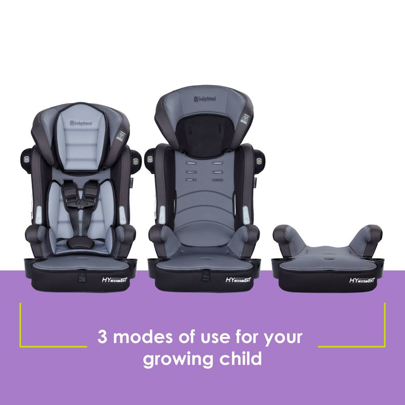 AS IS-NO BOX-Baby Trend Hybrid SI 3-in-1 Combination Booster Seat with Side Impact Protection - Madrid Black (LOCAL PICKUP ONLY)