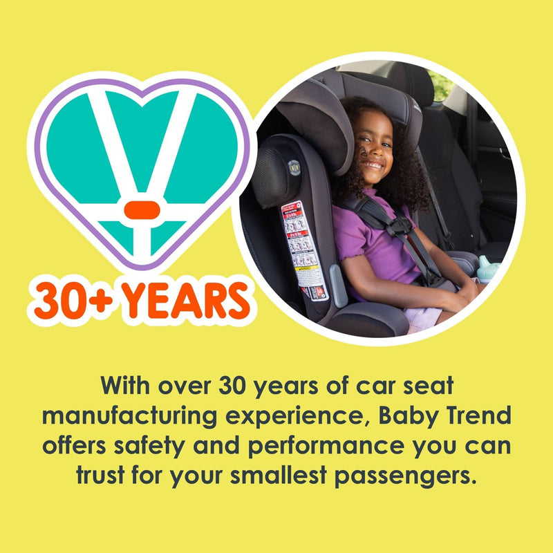 AS IS-NO BOX-Baby Trend Hybrid SI 3-in-1 Combination Booster Seat with Side Impact Protection - Madrid Black (LOCAL PICKUP ONLY)