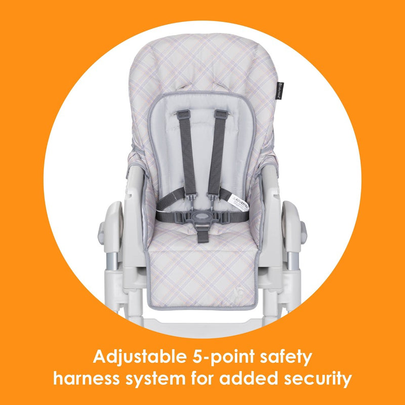 Baby Trend Everlast 7-in-1 High Chair - Madrid Plaid2 (LOCAL PICKUP ONLY)