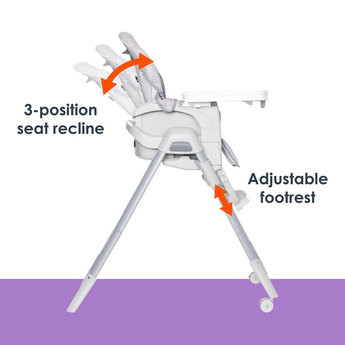 Baby Trend Everlast 7-in-1 High Chair - Madrid Plaid2 (LOCAL PICKUP ONLY)