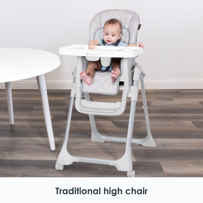 Baby Trend Everlast 7-in-1 High Chair - Madrid Plaid2 (LOCAL PICKUP ONLY)