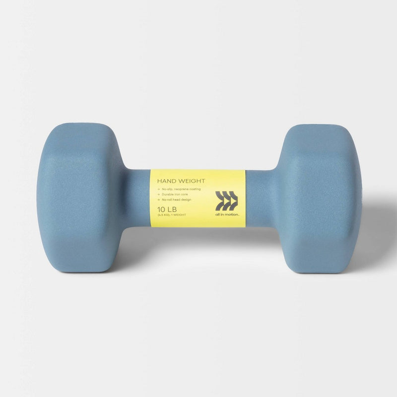 Dumbbell 10lbs Blue - All In Motion