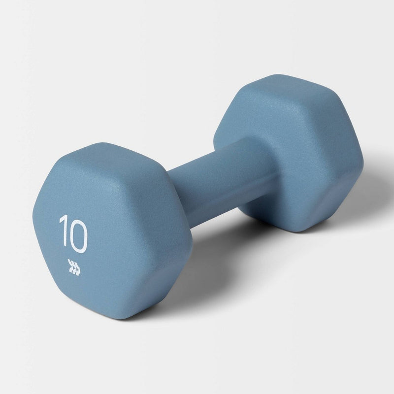Dumbbell 10lbs Blue - All In Motion