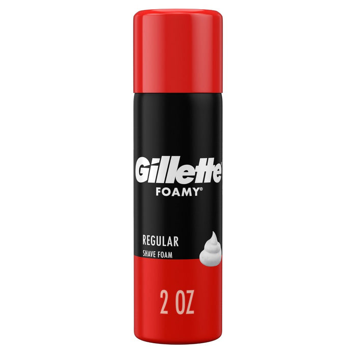 Gillette Foamy Men's Regular Shave Foam - Trial Size - 2oz