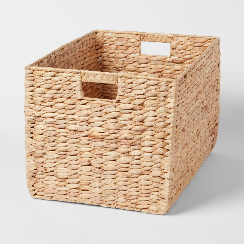 XL Woven Water Hyacinth Basket - Brightroom